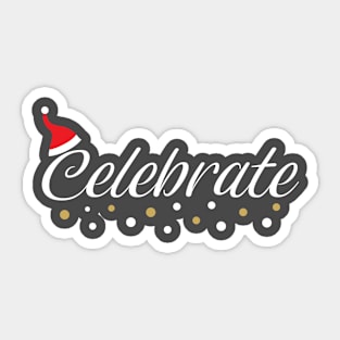 Celebrate Sticker